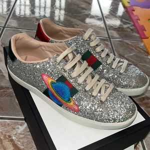 Ace Saturn Glitter Trainer size 37